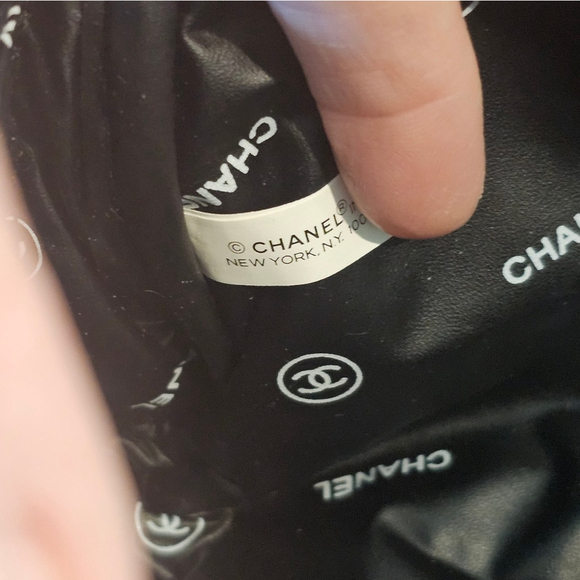 CHANEL Black Velvet Clutch W/Crossbody Chain & Twilly Added - Picture 10 of 16